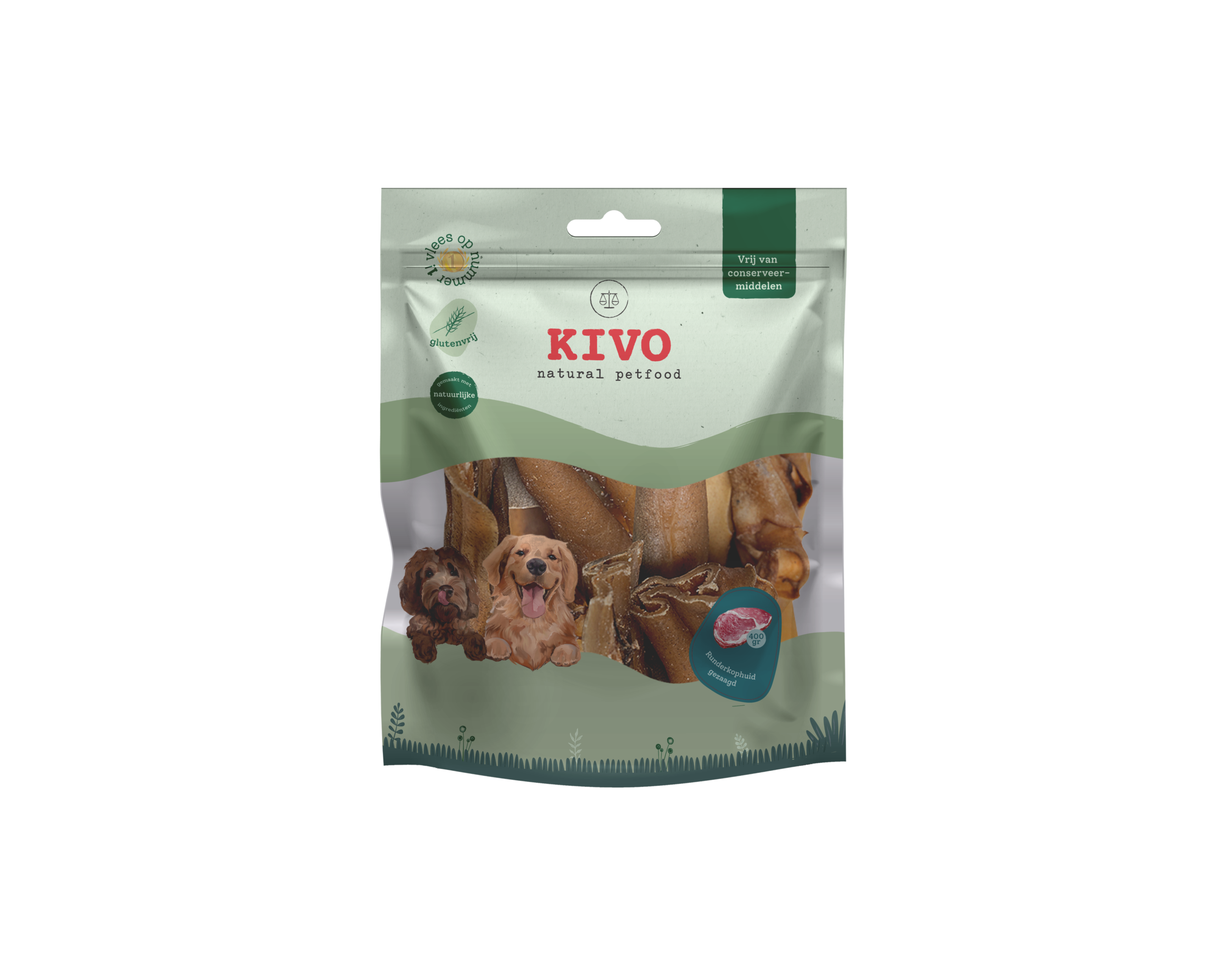 Kivo Runderkophuid Gezaagd