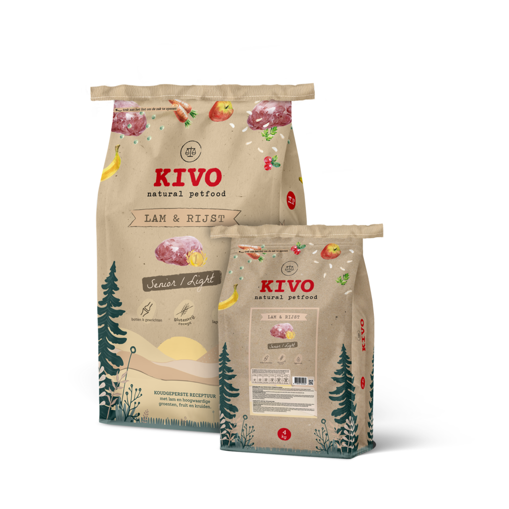 Lam & Rijst – Senior Light 4kg&14kg
