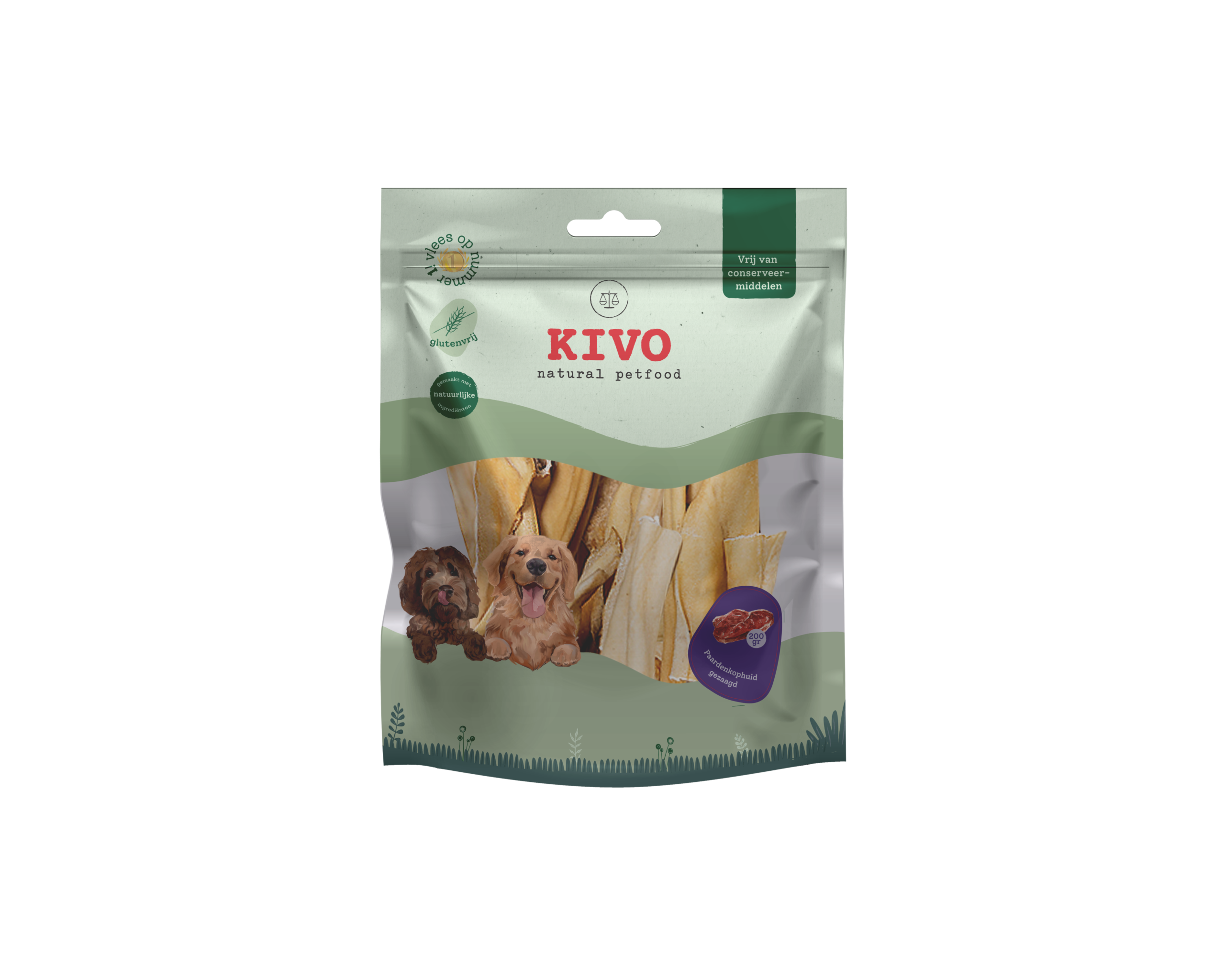 Kivo Paardenkophuid Gezaagd