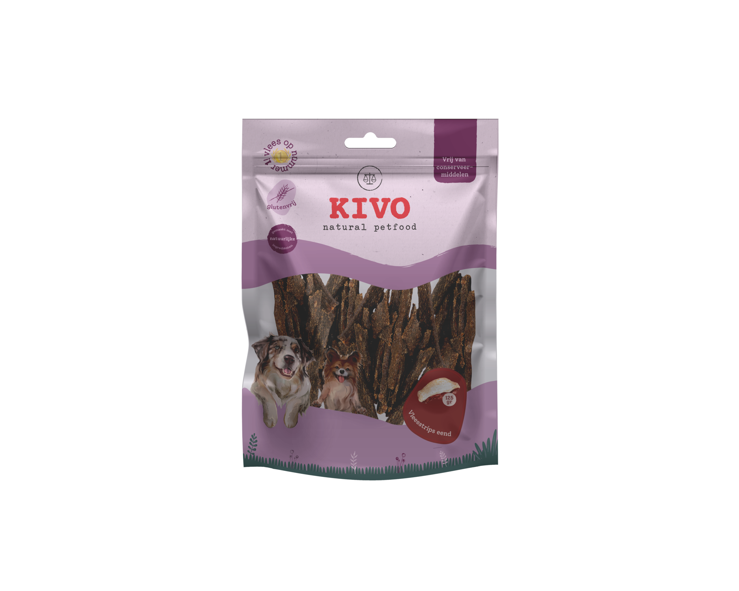 Kivo Vleesstrips Eend