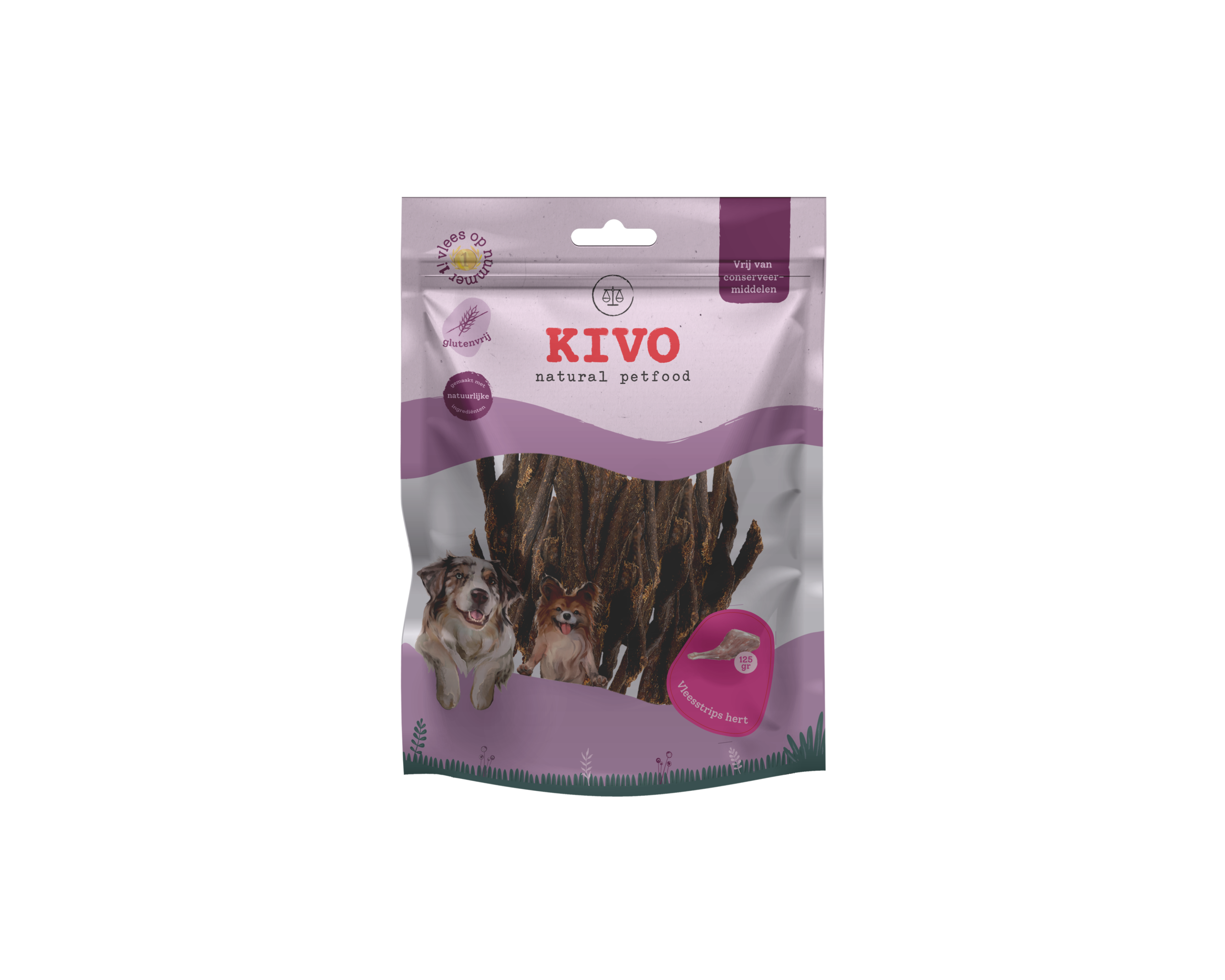 Kivo Vleesstrips Hert