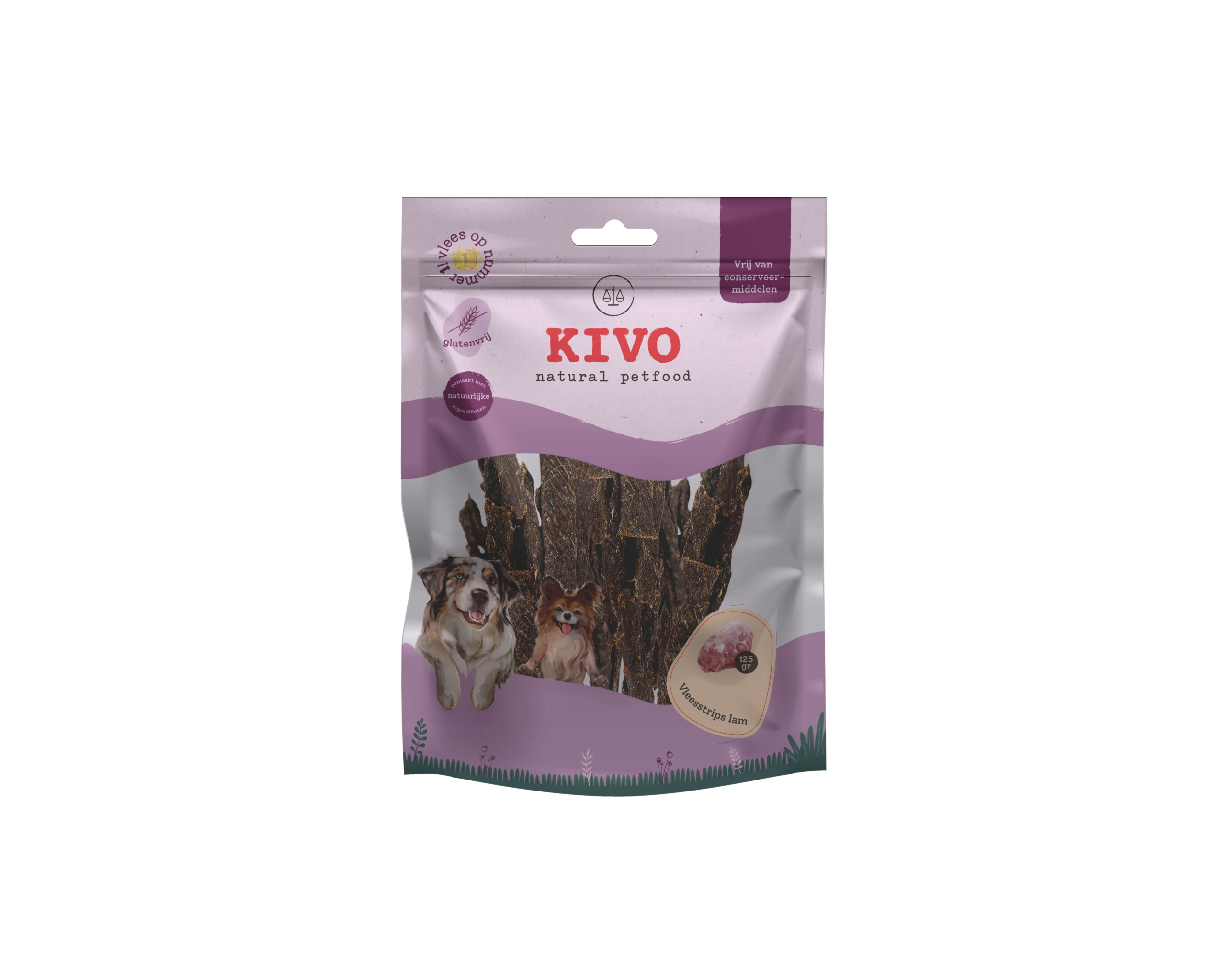 Kivo Vleesstrips Lam