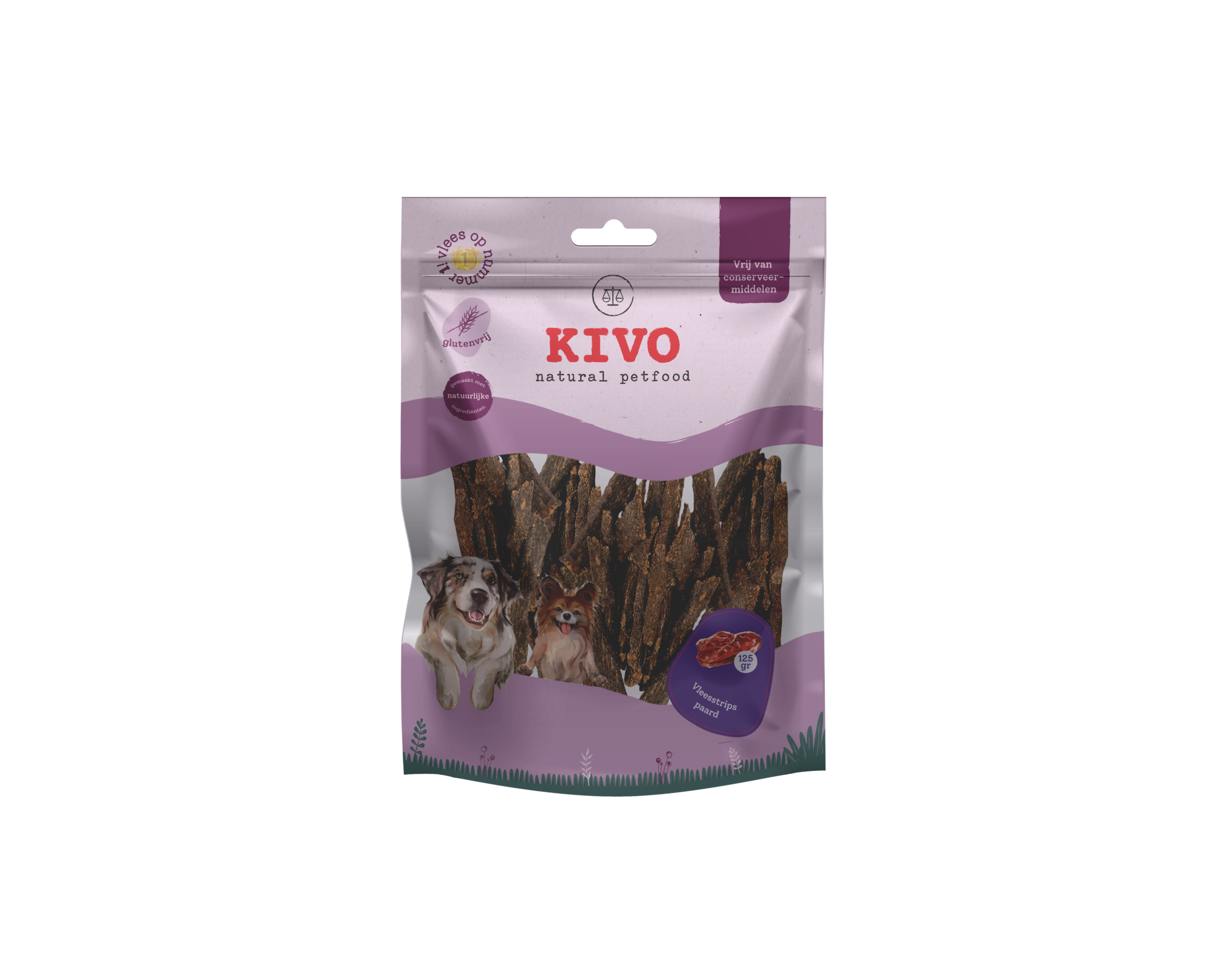 Kivo Vleesstrips Paard